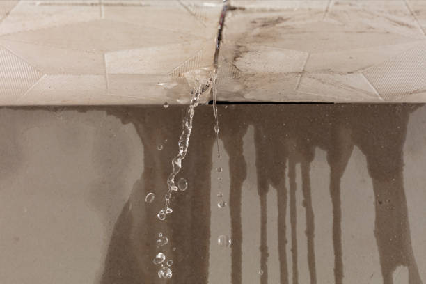Professional Structural Drying technician working in Gorman, TX